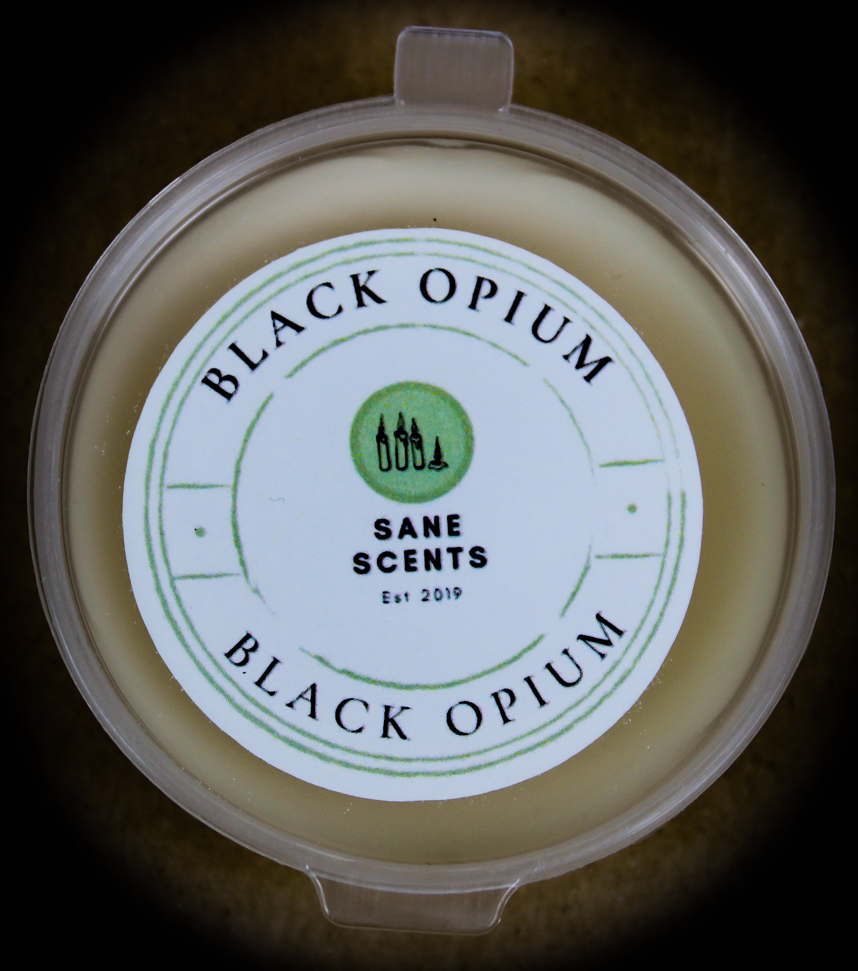 Black opium wax melt